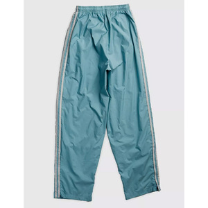 Pantalon coupe-vent évasé pour femmes en toile à boutons personnalisés en gros avec tissu imperméable et respirant - Product Image 1