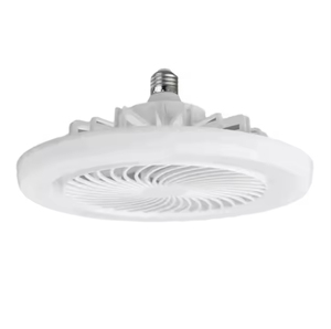 Led Nhôm Quạt Trần Ánh Sáng 5 Lưỡi Điều Khiển Từ Xa 3-Tốc Độ Hiện Đại E27 360 Xoay Màu Trắng Cho Phòng Ngủ Phòng Khách - Product Image 3