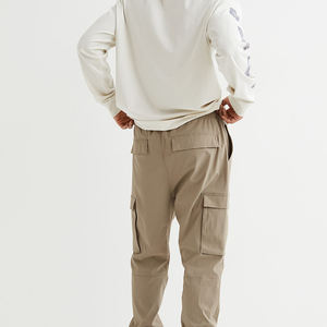 Pantalones cargo 100% poliéster, nuevos pantalones deportivos ajustados para hombre, joggers para hombre - Product Image 5