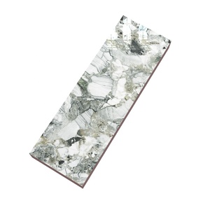 Venta directa de fábrica, aspecto de mármol clásico moderno, azulejos de losa de porcelana de cuerpo completo de 800x2400mm para encimera de cocina hechos en la India - Product Image 3