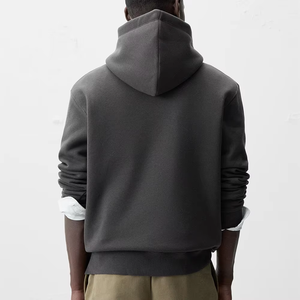Vente en gros de sweat à capuche décontracté pour hommes avec logo personnalisé sweat à capuche pour homme grande taille pull sweat à capuche blanc - Product Image 3