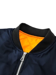 Custom Best Quality Fashion Bulk Bomber Silk Satin Super Unisex <b>Jacket</b> Design <b>Winter</b> Baseball Varsity Thick Polyester <b>Winter</b> - Product Image 3