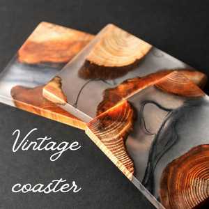 Posavasos de Madera y Resina de Fábrica, Estilo Lujoso, Duraderos, Tamaño y Grosor Personalizables, Color Azul para Bar, Cocina y Hogar - Product Image 4