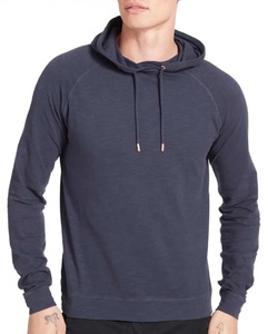 Vestes Streetwear décontractées pour hommes, sweat-shirt à capuche épais pour l'hiver 100% coton, vêtements confortables pour hommes, fabriquées au Bangladesh - Product Image 1