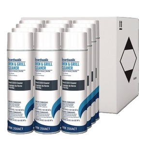 Boardwalk 20 Oz. Nettoyant aérosol pour fours et grils 12 pièces/carton pour éliminer les taches d'huile à usage en cuisine - Product Image 2