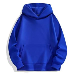 Sudaderas con Capucha Gruesas Nuevas de 2025, de 400 a 500 g/m², 100% Algodón, para Hombre, Unisex, Invierno, Holgadas, Básicas, Lisas, Sudaderas con Capucha - Product Image 2