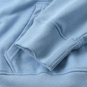 Haute Qualité 500 GSM Coton Épais Blanc Plaine Lourd Surdimensionné Hoodies No String Unisexe Logo Personnalisé Plus La Taille Hommes Hoodies - Product Image 5