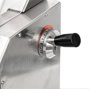 Rodillo comercial para masa de pizza - para pasta y masa de pizza de 250 mm - 270 W - Grosor de la masa de 0 a 10 mm - Product Image 5