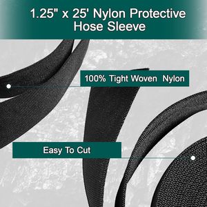 <span class=keywords><strong>Guaina</strong></span> Protettiva per <span class=keywords><strong>Cavi</strong></span> GSKJ in PET, Resistente e di Alta Qualità, 25mm, Nera, Non Espandibile - Product Image 6