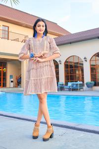 คอลเลคชั่นฤดูร้อน ขายส่ง กางเกงขาสั้นผ้าฝ้ายปักลาย Kurtis - Product Image 4