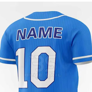 Maillot de baseball de haute qualité respirant à séchage rapide et au design personnalisé pour hommes - Product Image 5