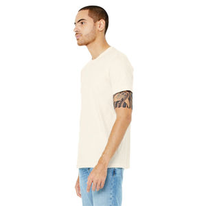 เสื้อยืด Heather Natural Unisex CVC: ผ้าฝ้ายหวีแอร์ลูม 52% โพลีเบลนด์ 48% - Product Image 2