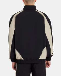 Cortavientos de nailon personalizado ligero e impermeable de alta calidad, conjunto corto con cierre de cremallera, conjuntos para correr para hombres - Product Image 6