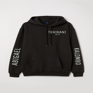 Suéter de gran tamaño con logotipo personalizado 350GSM liso en blanco bordado DTG serigrafía Puff impreso para hombre ropa de calle de invierno sudaderas con capucha - Product Image 6