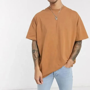 เสื้อยืดโอเวอร์ไซส์ผู้ชายสั่งทำพิเศษ คุณภาพสูง ระบายอากาศได้ดี เป็นมิตรกับสิ่งแวดล้อม แห้งเร็ว ผ้าโพลีเอสเตอร์ผสมคอตตอน 220 กรัม ขายส่งราคาถูก - Product Image 1
