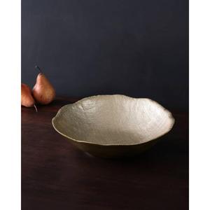 Plato de Metal fundido para servir, cuencos de ensalada de frutas de estilo único, decoración de mesa de boda para el hogar, centro de mesa, artesanías, nuevos cuencos de lujo - Product Image 5