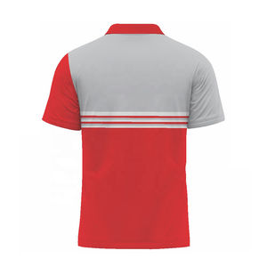 Servicio OEM nueva moda algodón poliéster Polo camisa hombres cuello alto alta calidad manga corta más tamaño hombres Polo camiseta - Product Image 3