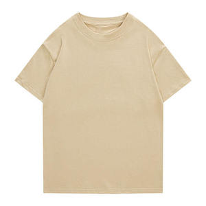 Top qualité bas prix broderie goutte épaule t-shirts perdre l'ajustement Boxy coupe t-shirts avec ma conception personnalisée imprimée - Product Image 4