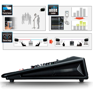 Consola de Mezclas Premium MGP12X de 12 Canales, USB <span class=keywords><strong>FX</strong></span>, 6 Entradas de Micrófono, Alimentación Fantasma de 48V, HPF por Canal, Voz Ajustable para Karaoke en Vivo - Product Image 5