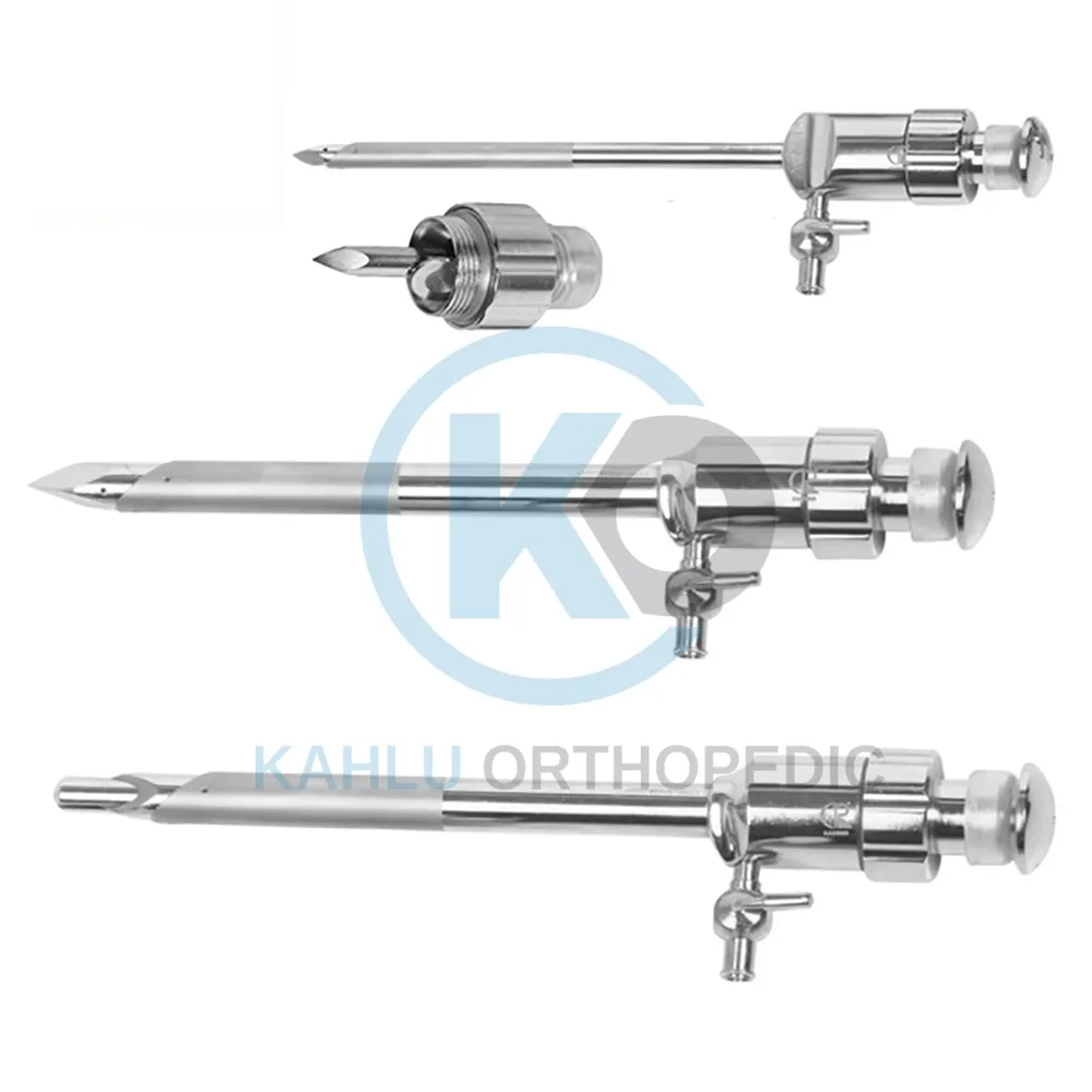 Canule orthopédique chirurgicale Trocart avec obturateur 2024 Instruments de qualité supérieure par KAHLU ORTHOPEDIC