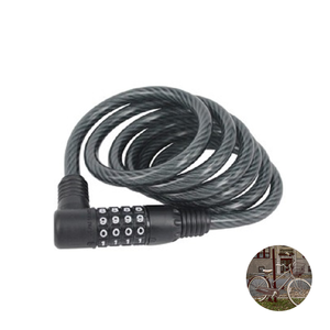 Hot Selling Programmable Steel <b>Cable</b> Combination <b>Lock</b> Alloy U <b>Lock</b> for Secure Fastening of Bicycle and Suitcase - Product Image 1