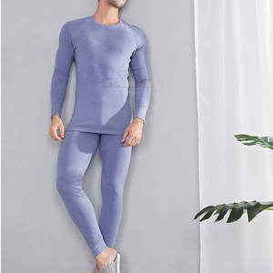 Ensemble intérieur thermique à manches longues avec ceinture élastique pour une chaleur confortable Ensemble intérieur thermique léger - Product Image 5