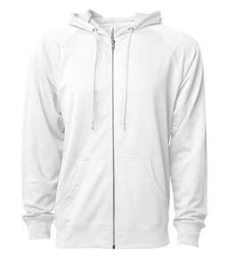 Bella Unisex Poly-Cotton Fleece Full-Zipper Hoodie Next <b>Level</b> Unisex Zipper Hoodies - Product Image 2