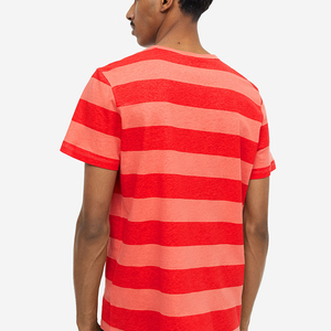 เสื้อยืดผู้ชายสไตล์ใหม่ผ้าซักเป็นกรดระบายอากาศเสื้อยืดผ้าฝ้าย100% จากปากีสถานขายส่ง - Product Image 4