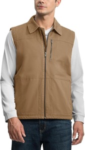 2025 New High Quality <b>Men's</b> Breathable Winter Cotton <b>Fleece</b> <b>Vest</b> Casual OEM Outwear Warm Sleeveless Jackets for Outer Wear - Product Image 3