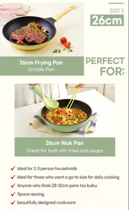 [Giorno Felice] Fresh-On 26cm IH Multi padella fatta in Corea per friggere frittura Versatile e facile da usare facile da pulire - Product Image 4