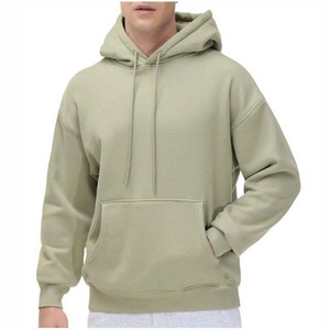 Sudadera con capucha con estampado sólido personalizado para hombre, 100% de algodón, Material de lana térmica de invierno, sudaderas con capucha para hombre, todas las tallas - Product Image 5