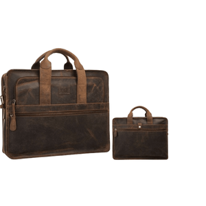 Trending Executive Leather Laptop Bag Elegant <b>Handbag</b> With Secure <b>Storage</b> Fits up to 15.6'' Laptops Perfect <b>for</b> Business - Product Image 4