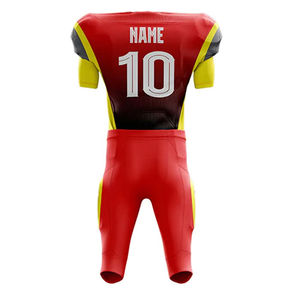 Uniforme de entrenamiento de fútbol americano con logotipo personalizado de alta calidad, conjuntos de talla grande para entrenamiento de adultos - Product Image 6