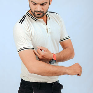 Camiseta Polo Casual de Algodón/Poliéster para Hombre con Logotipo Personalizado, Suave, Duradera y Perfecta para Uso Diario - Product Image 2