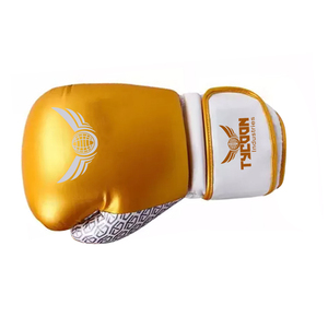 Gran oferta, de cuero de guantes de boxeo estilo personalizado, diseño de guantes de boxeo de cuero de estilo mexicano con ganador o cualquier nombre o logotipo de marca - Product Image 4