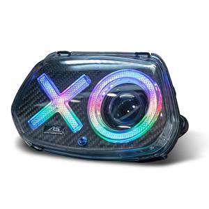 Taiwán hizo Sprint 50/150 OX Tornillos de titanio Faro de color carbono Compatible con scooters y motocicletas - Product Image 4