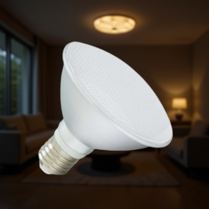 Lampe réflectrice LED SMD avec culot E27, corps en plastique, alimentation électrique - Product Image 3