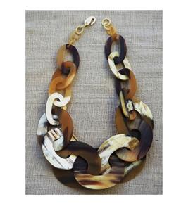 Collier en corne de buffle naturelle, fait à la main, religieux, écologique, de haute qualité, antique indien, imitation personnalisable - Product Image 2