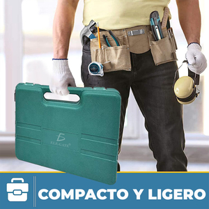 Set di Attrezzi Multifunzionali per Casa, Kit Completo di Riparazione Fai-da-Te, Utensili Manuali, Cacciaviti, Valigetta Rigida con Sistema di Misurazione Metrico - Product Image 3