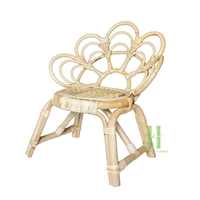 Schöner moderner Rattan Pfau Stuhl für Kinder Kinder Rattan Kleinkind Stuhl Vielzahl von Design kunden spezifisches Paket in Vietnam