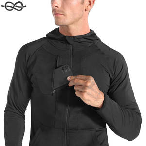 Sweats à capuche d'entraînement de gymnastique légers pour hommes - Product Image 5