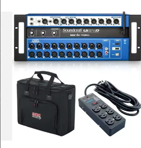 Mezclador Digital de 24 Canales Sound Craft Ui24R, Grabador USB Multipista con Control Inalámbrico - Product Image 1