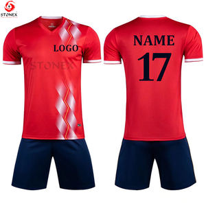 เสื้อฟุตบอลแบบสั่งทำชุดยูนิฟอร์มพิมพ์โลโก้ได้ตามต้องการ - Product Image 4