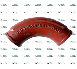 ข้อต่อโค้ง 90 องศา 5.5 สำหรับปั๊มคอนกรีต - Product Image 1
