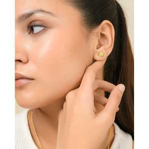 Boucles d'oreilles pendantes en acier inoxydable mignon de mode soleil levant - Product Image 1