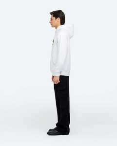 Sudadera con capucha de gran tamaño en blanco, sudadera lisa de algodón pesado para serigrafía, bordado, suministro de fábrica personalizado hecho en Pakistán - Product Image 4