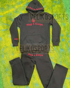 OEM 100% algodón XXL hombres Fitness chándal transpirable elegante invierno tela logotipo personalizado impreso Casual conjuntos-directo de fábrica - Product Image 2