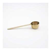 Cuillère à café en acier inoxydable, métal multicolore pour Grain de café, cuillère à café doré