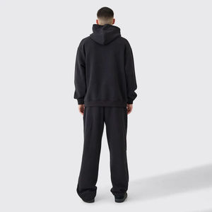 Ensemble de survêtement imprimé Homie, sweat-shirt et pantalon de jogging, polaire d'hiver, streetwear, tenue en coton surdimensionnée pour hommes et femmes, nouvelle mode - Product Image 2
