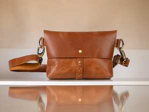 Gran oferta, riñonera Vintage de cuero genuino para hombre, riñonera y bandolera en el pecho, bolso de moda para hombre, 2017 - Product Image 2